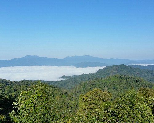 view above the clouds